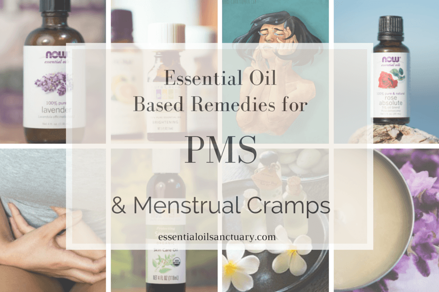 DIY Essential Oil Based Remedies for PMS & Menstrual Cramps