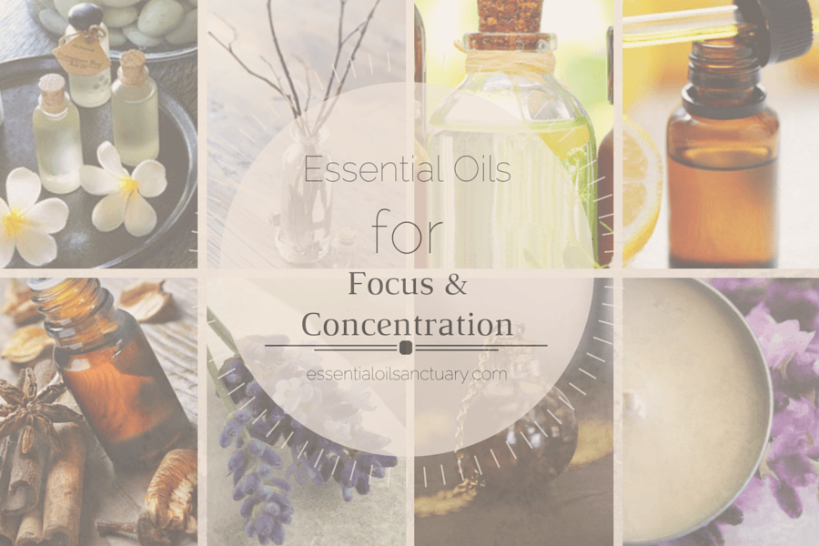 DIY Essential Oils / Aromatherapy for focus and concentration