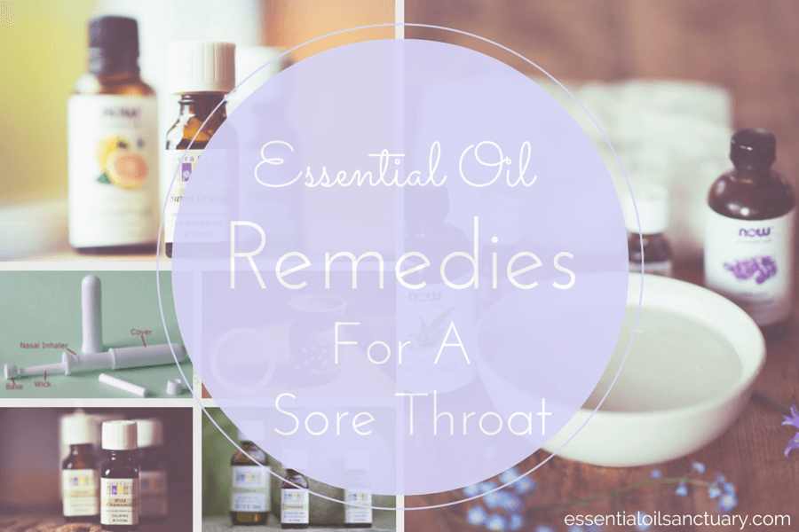 oil remedies cure sore throat diy pinterest