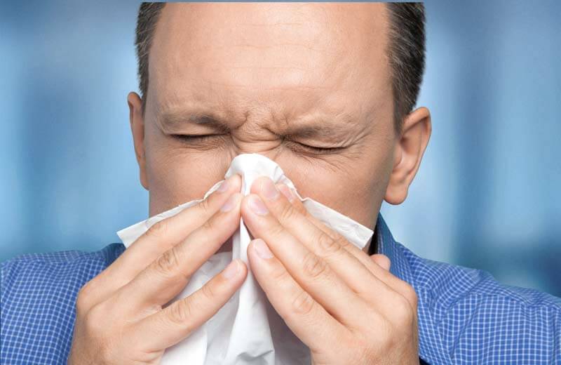 sinus sneeze cough sick