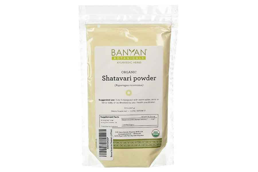 banyan botanicals organic shatavari powder